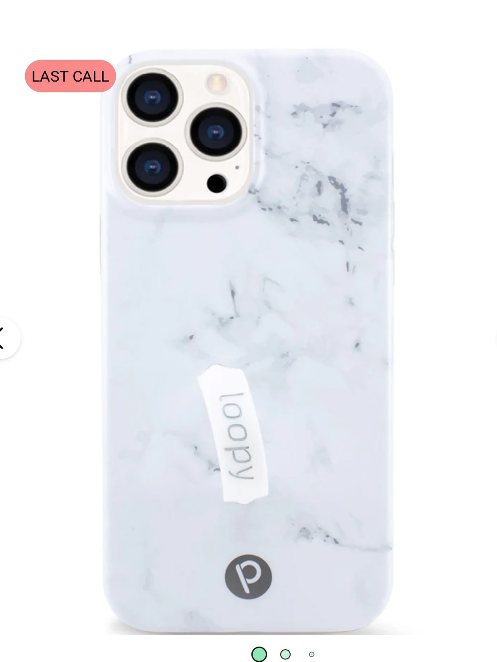 Loopy Case for iPhone 12 Pro Max- White Marble - Picture 9 of 10